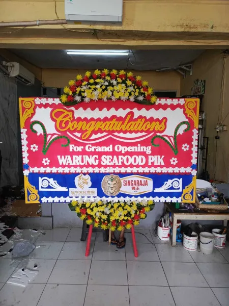 Papan Bunga Ucapan Selamat Cikembulan Sidamulih